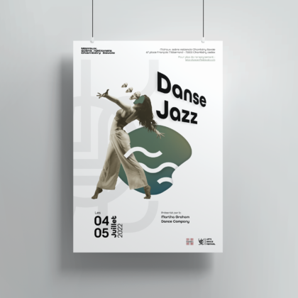 Affiche des journées dédiées à la danse Jazz - Let's Dance Festival